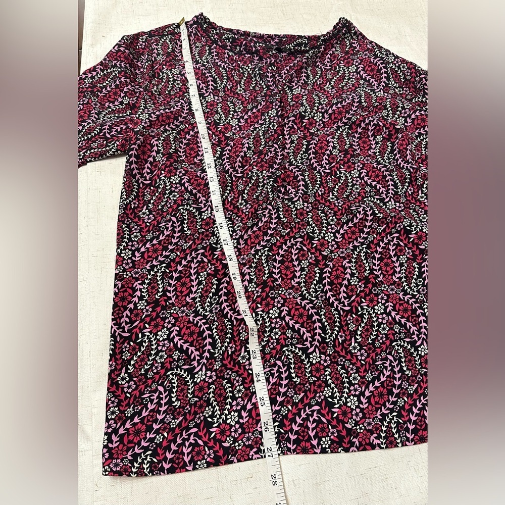 Talbots Red Fitted 3/4 Sleeve 🍓 - Picture 2 of 11